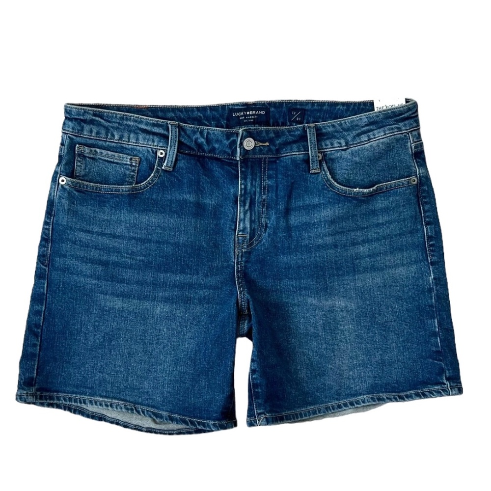 NWT LUCKY BRAND Women's Roll Up Denim Jean Shorts ~ Ladies Size 12/31